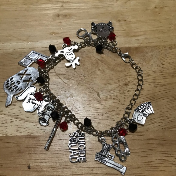 DC Comics Jewelry - Harley Quinn charm bracelet